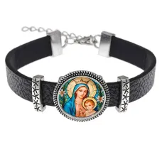 Кожаный браслет, Пресвятая Богородица C1147011
