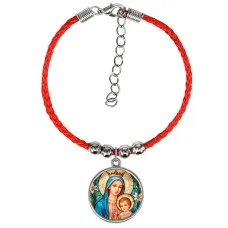 Браслет из красного шнура, Пресвятая Богородица C1147047