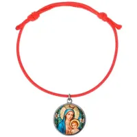 Браслет из красного шнура, Пресвятая Богородица C1147052