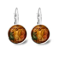 Серьги металлические, Распятие C1148038