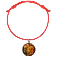 Браслет из красного шнура, Распятие C1148052