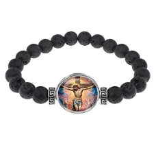 Браслет из лавы, Распятие C1149003