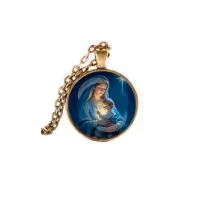 Кулон, цвет бронза, с цепочкой, Рождество C1150028