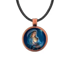 Кулон, цвет медь, со шнурком, Рождество C1150031