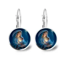 Серьги металлические, Рождество C1150038