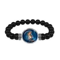 Браслет из черного агата, Рождество C1150056