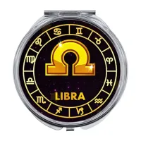 Складное зеркало Знаки Зодиака - Весы ZER-0030