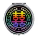 Складное зеркало Двойное счастье ZER-0052