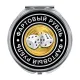 Складное зеркало Фартовый рубль ZER-0088
