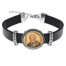 Кожаный браслет, Серафим Саровский C1152011