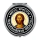 Складное зеркало Иисус Христос ZER-0098