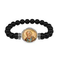 Браслет из чёрного агата, Серафим Саровский C1152056