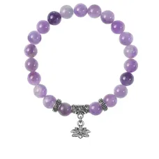 Браслет Лотос (гармония и развитие), Аметист BSP-12-15