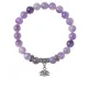 Браслет Лотос (гармония и развитие), Аметист BSP-12-15