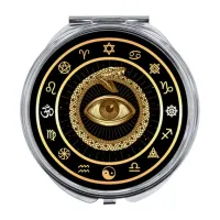 Складное зеркало Глаз и Уроборос ZER-0185