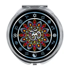 Складное зеркало Мандала Ом ZER-0188