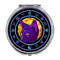 Складное зеркало Лунный кот ZER-0191