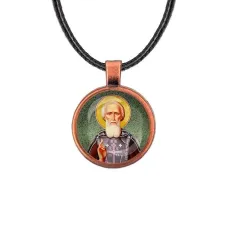 Кулон, цвет медь, со шнурком, Сергей Радонежский C1154031