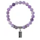 Браслет Счеты (богатство), Аметист BSP-12-21