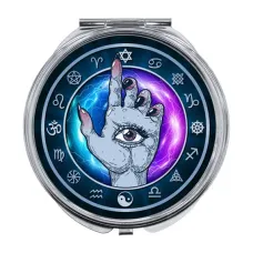 Складное зеркало Рука с глазом ZER-0225