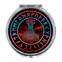 Складное зеркало Молот Тора ZER-0257