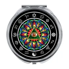 Складное зеркало Всевидящее око ZER-0263