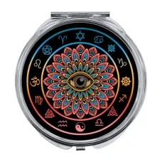 Складное зеркало Мандала Глаз ZER-0271