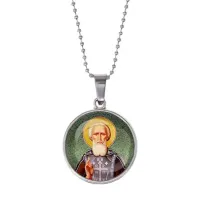 Кулон, цвет серебро, с цепочкой, Сергей Радонежский C1154053