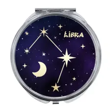Складное зеркало Знаки Зодиака - Весы ZER-0318