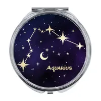 Складное зеркало Знаки Зодиака - Водолей ZER-0322