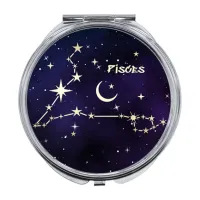 Складное зеркало Знаки Зодиака - Рыбы ZER-0323
