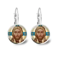 Серьги металлические, Спас Нерукотворный C1155038