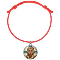 Браслет из красного шнура, Спас Нерукотворный C1155052
