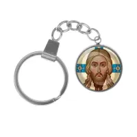 Брелок, нержавеющая сталь, с кольцом для ключей, Спас Нерукотворный C1155061