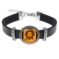 Кожаный браслет, Спас Нерукотворный C1156011