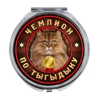 Складное зеркало Чемпион по тыгыдыку ZER-0369