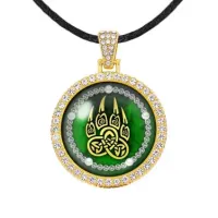 Амулет Печать Велеса, цвет золото ALD103