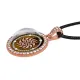 Амулет Солнцеворот, цвет розовое золото ALD205