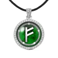 Амулет Феху, цвет серебро ALD303