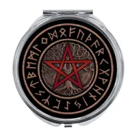 Складное зеркало Пентаграмма и Дерево жизни ZER-A021