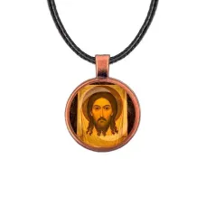 Кулон, цвет медь, со шнурком, Спас Нерукотворный C1156031