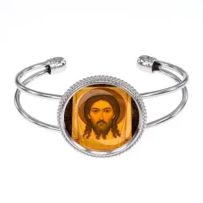 Браслет металлический, цвет серебро, Спас Нерукотворный C1156034