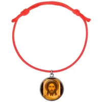 Браслет из красного шнура, Спас Нерукотворный C1156052