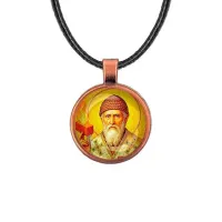 Кулон, цвет медь, со шнурком, Спиридон Тримифунтский C1157031