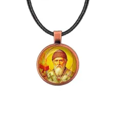 Кулон, цвет медь, со шнурком, Спиридон Тримифунтский C1157031