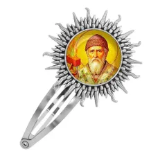 Заколка металлическая, цвет серебро, Спиридон Тримифунтский C1157045