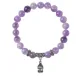 Браслет Будда (защита, духовное развитие), Аметист BSP-12-2074