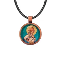 Кулон, цвет медь, со шнурком, Спиридон Тримифунтский C1158031