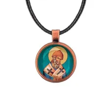 Кулон, цвет медь, со шнурком, Спиридон Тримифунтский C1158031