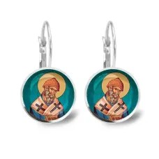 Серьги металлические, Спиридон Тримифунтский C1158038